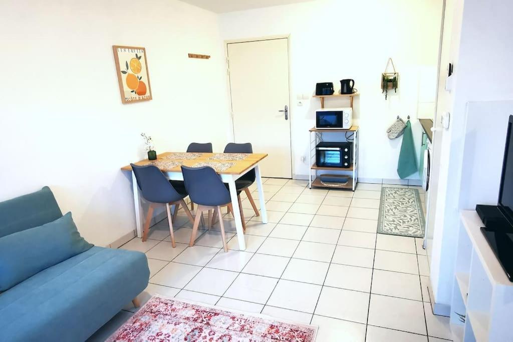 Grand Studio Lumineux Et Sa Terrasse Au Calme ตูลูส ภายนอก รูปภาพ